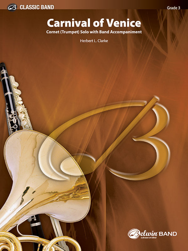 Carnival of Venice (Cornet (Trumpet) Solo with Band Accompaniment): Score Sheet Music Preview