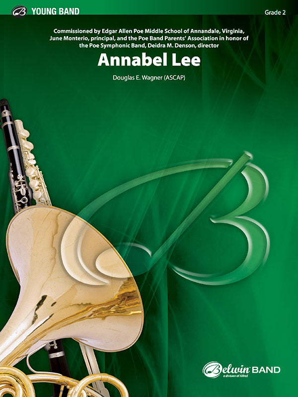 Annabel Lee: 1st B-flat Trumpet Sheet Music Preview