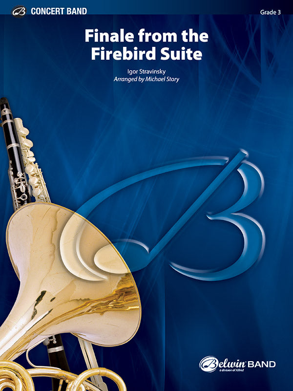 Finale from The Firebird Suite: E-flat Alto Saxophone Sheet Music Preview