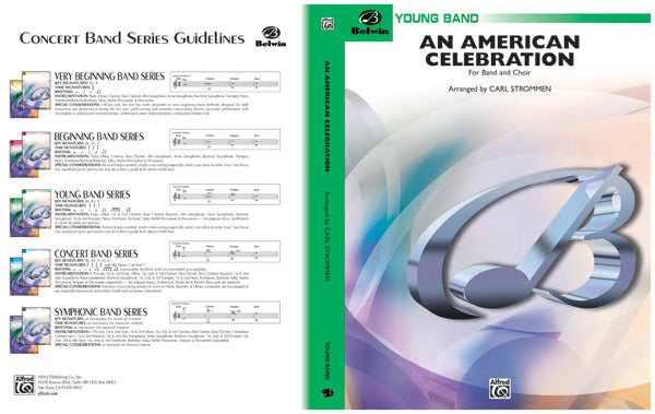 An American Celebration (for Band and Choir): WP 1st B-flat Trombone T.C. Sheet Music Preview