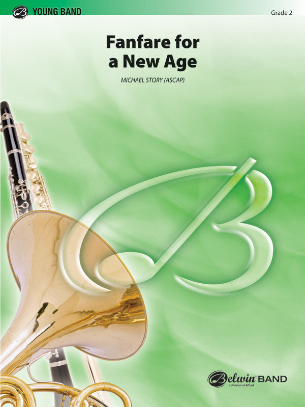 Fanfare for a New Age: 1st B-flat Trumpet Sheet Music Preview