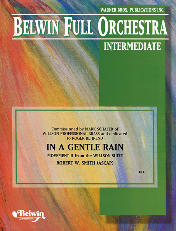 In a Gentle Rain (Movement II from the Willson Suite): Piano Accompaniment Sheet Music Preview