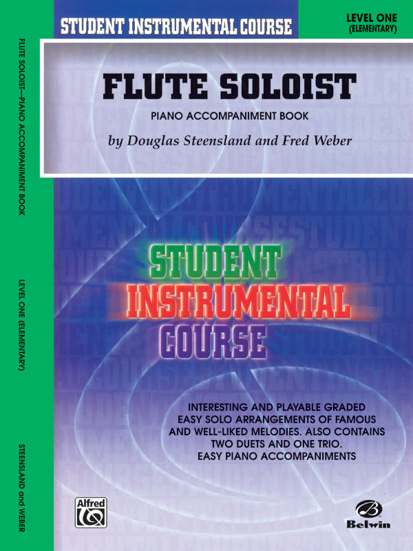 Student Instrumental Course: Flute Soloist, Level I Cover Image