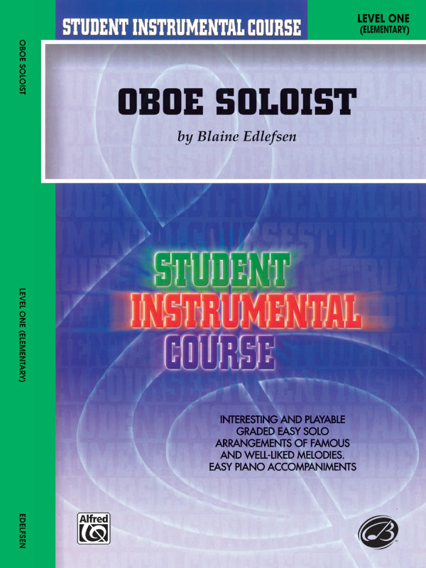 Student Instrumental Course: Oboe Soloist, Level I Cover Image
