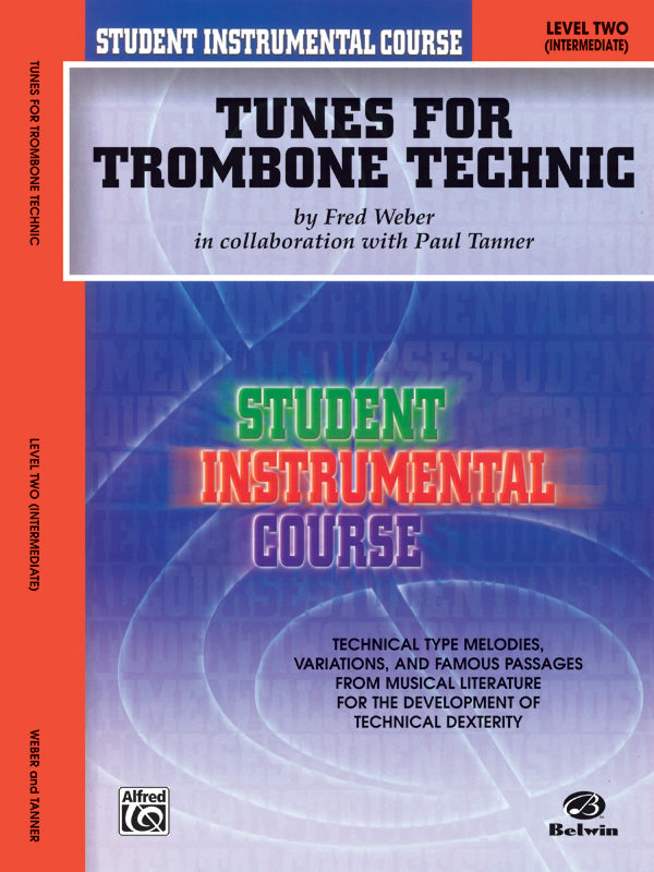 Student Instrumental Course: Tunes for Trombone Technic, Level II Cover Image