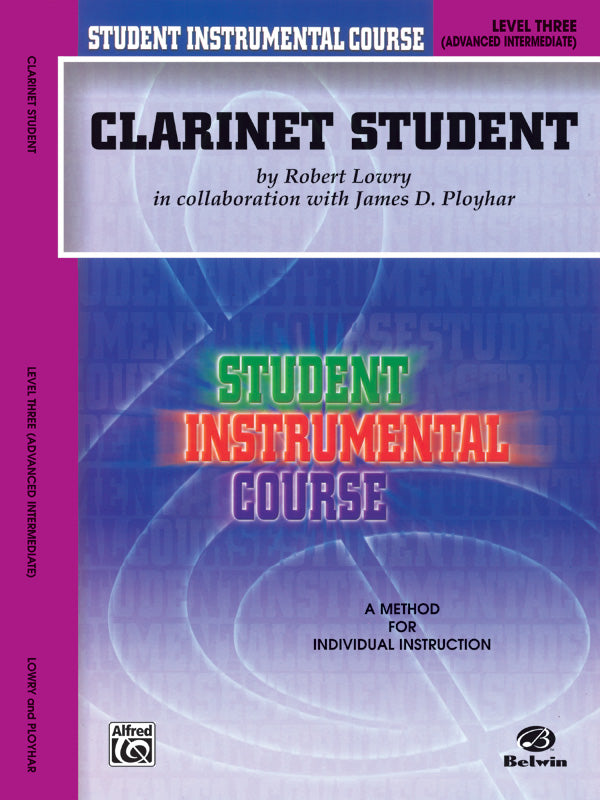 Student Instrumental Course: Clarinet Student, Level III Cover Image