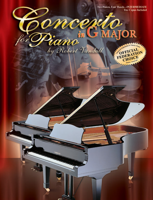 Concerto in G Major - Piano Duo (2 Pianos, 4 Hands) Sheet Music Preview