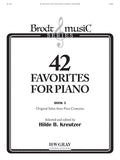 42 Favorites for Piano, Book 3 Cover Image