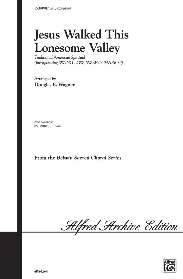 Jesus Walked This Lonesome Valley Cover Image