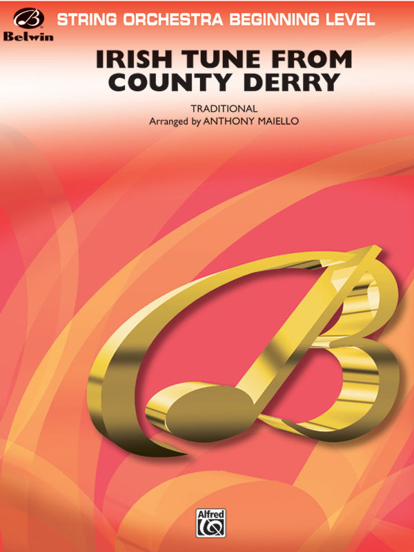 Irish Tune from County Derry: String Bass Sheet Music Preview