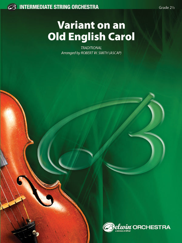 Variant on an Old English Carol: 2nd Violin Sheet Music Preview