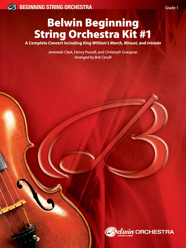 Belwin Beginning String Orchestra Kit #1: Cello Sheet Music Preview