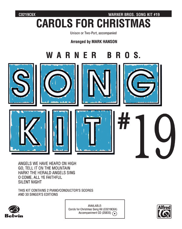 Carols for Christmas: Song Kit #19 Cover Image