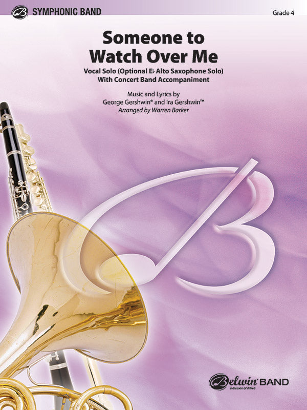 Someone to Watch Over Me: E-flat Baritone Saxophone Sheet Music Preview