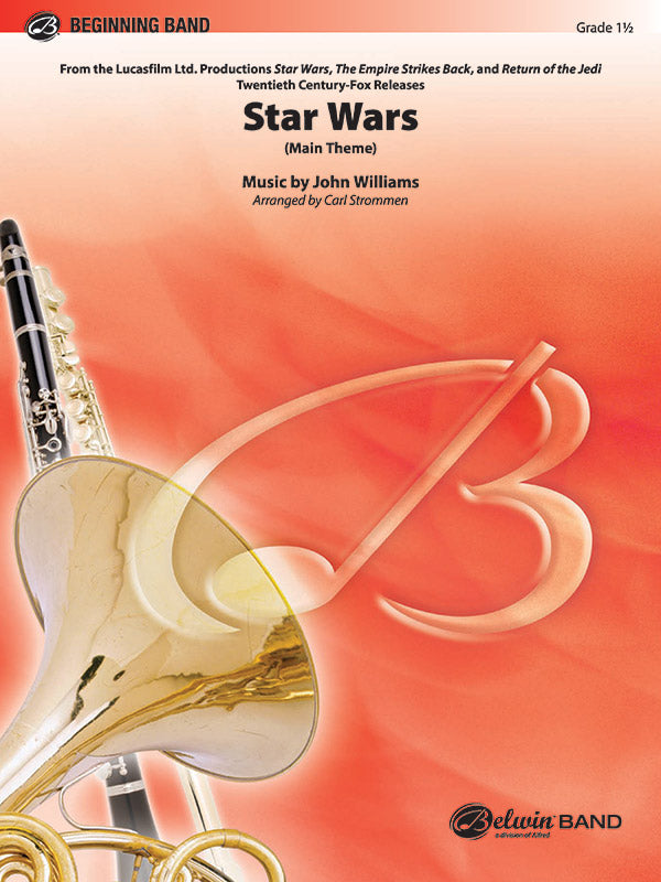 Star Wars® Main Theme: Baritone T.C. Sheet Music Preview