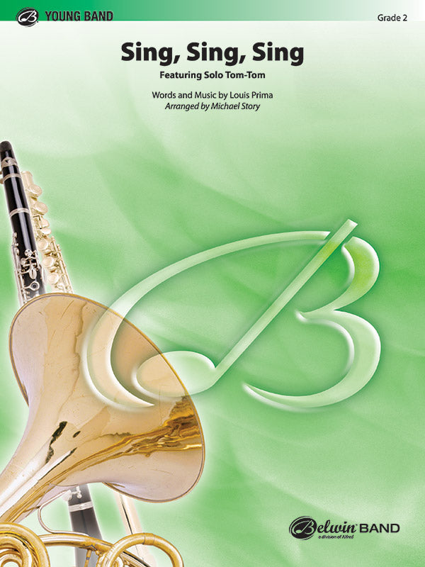 Sing, Sing, Sing (featuring Solo Tom-Tom): 1st Percussion Sheet Music Preview