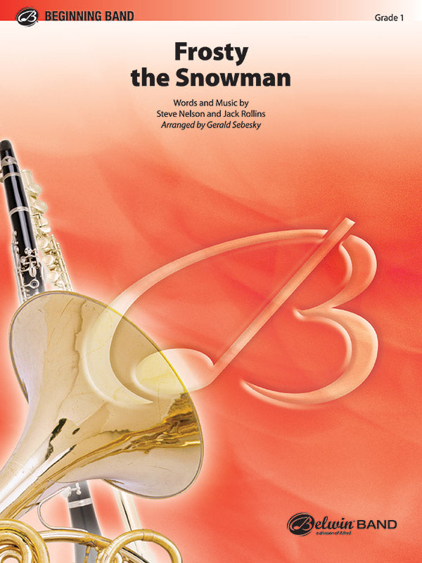 Frosty the Snowman: B-flat Bass Clarinet Sheet Music Preview