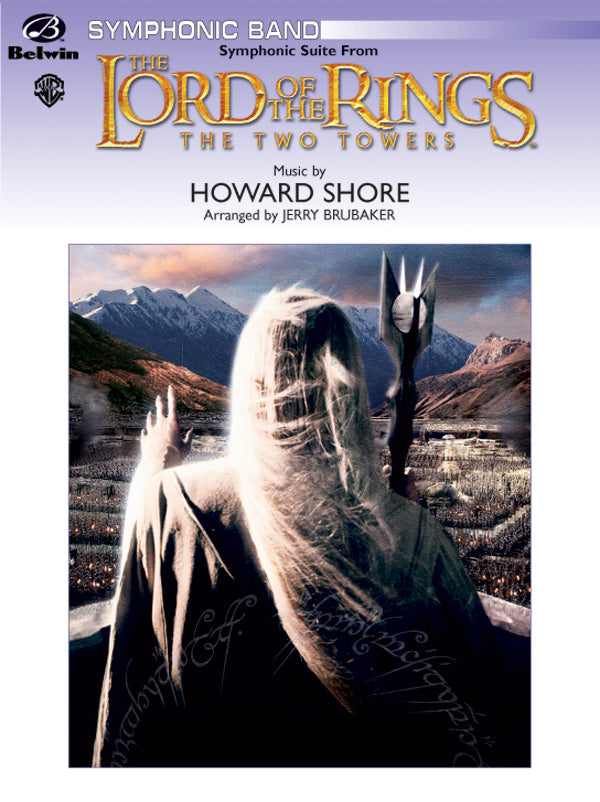 The Lord of the Rings: The Two Towers, Symphonic Suite from: E-flat Alto Clarinet Sheet Music Preview