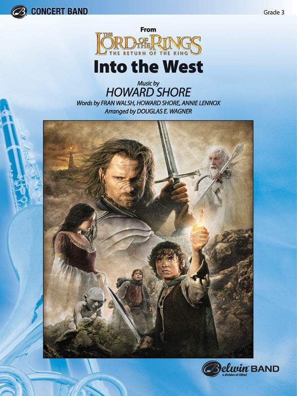 Into the West (from The Lord of the Rings: The Return of the King): E-flat Alto Saxophone Sheet Music Preview