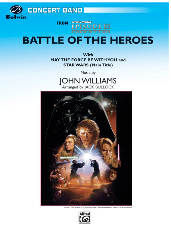 The Battle of the Heroes (from Star Wars®: Episode III Revenge of the Sith) Sheet Music Preview