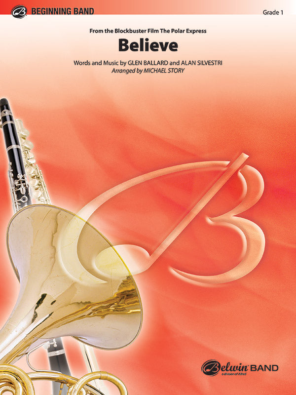 Believe (from The Polar Express): 1st Percussion Sheet Music Preview