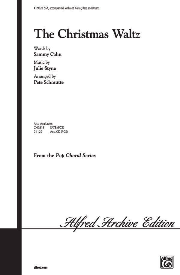 The Christmas Waltz Sheet Music Preview