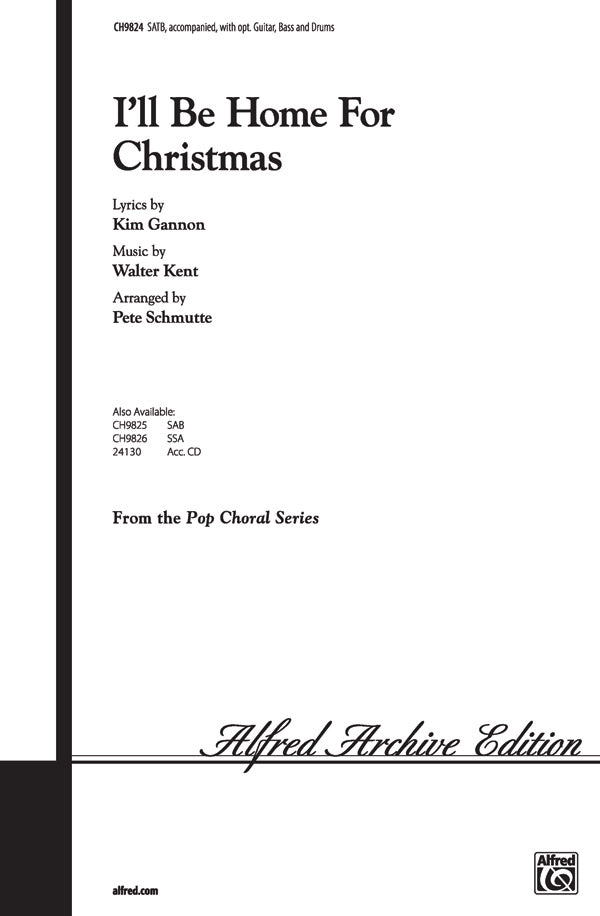 I'll Be Home for Christmas Cover Image