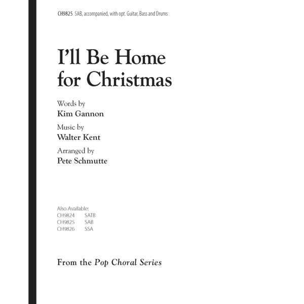 I'll Be Home for Christmas Sheet Music Preview