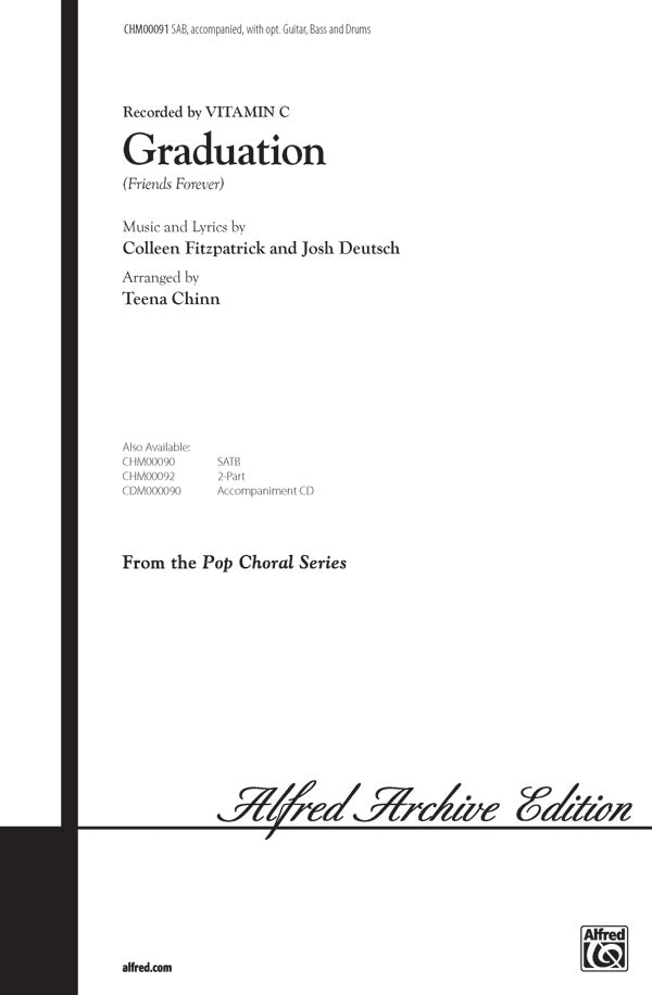 Graduation (Friends Forever) Sheet Music Preview