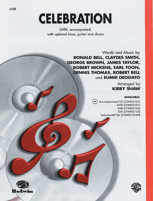 Celebration Sheet Music Preview