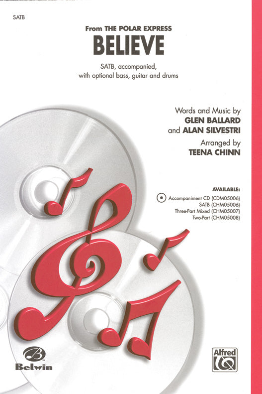 Believe (from <I>The Polar Express</I>) Sheet Music Preview