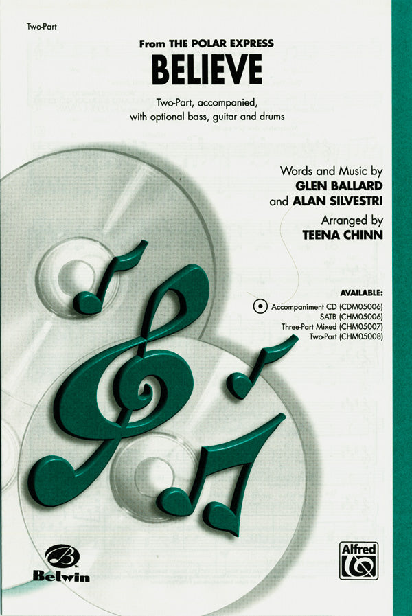 Believe (from <I>The Polar Express</I>) Sheet Music Preview