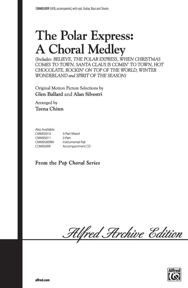 The Polar Express: A Choral Medley Sheet Music Preview