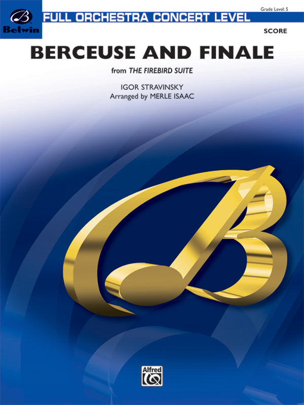 Berceuse and Finale (from the Firebird Suite): 3rd B-flat Trumpet Sheet Music Preview