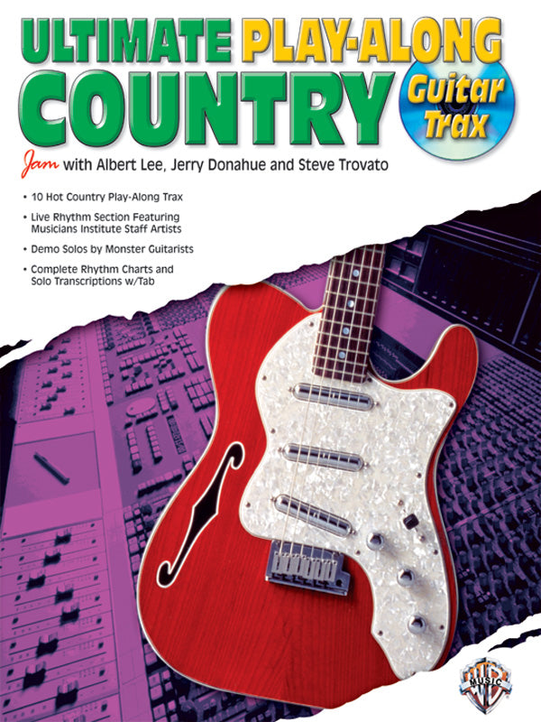 Ultimate Play-Along Guitar Trax: Country Cover Image