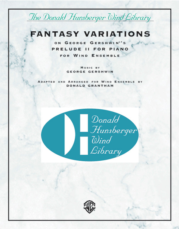 Fantasy Variations (on George Gershwin's Prelude II for Piano) Cover Image