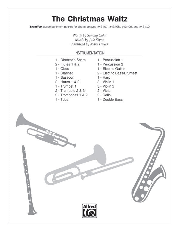 The Christmas Waltz: Harp Sheet Music Preview