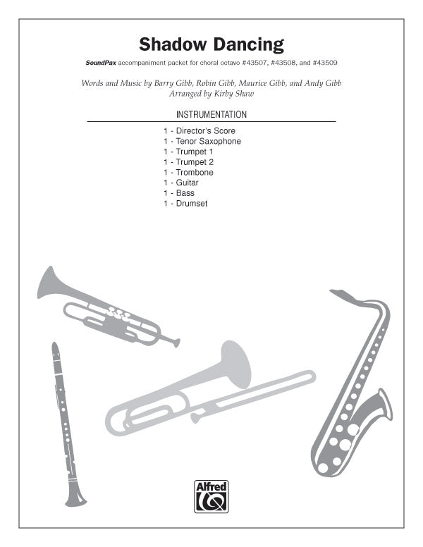 Shadow Dancing: Trumpet 1 Sheet Music Preview