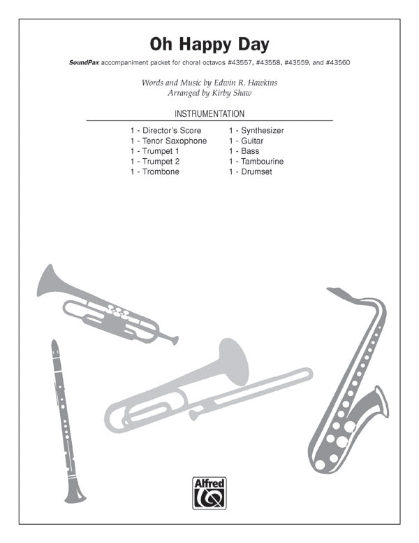 Oh Happy Day: Trombone Sheet Music Preview