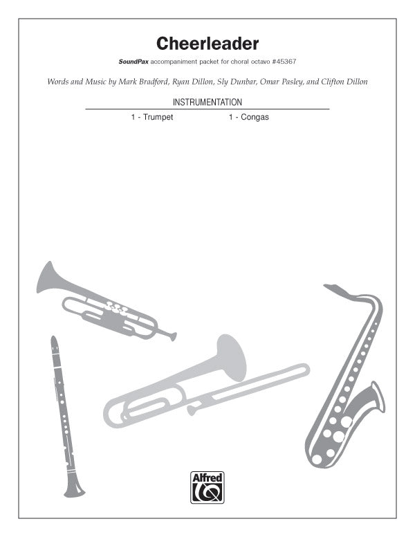 Cheerleader: Conga Sheet Music Preview
