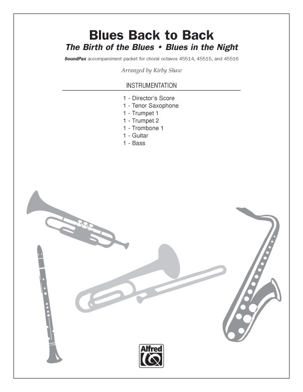 Blues Back to Back: Score Sheet Music Preview