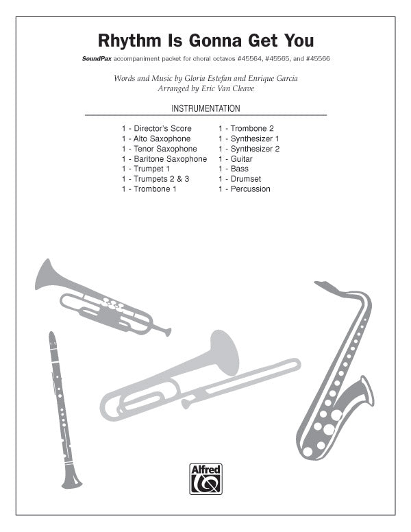 Rhythm Is Gonna Get You: Drums Sheet Music Preview