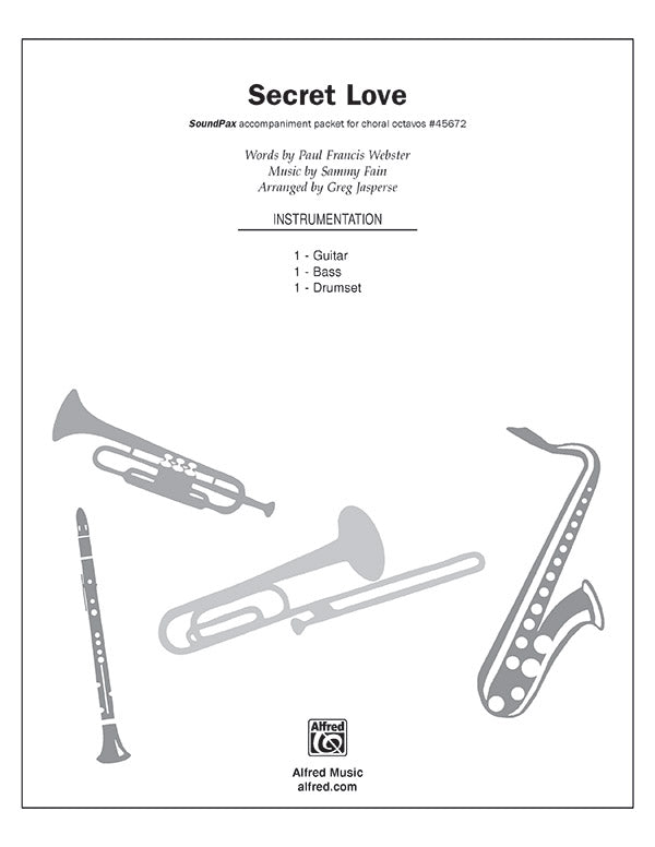 Secret Love: Guitar Sheet Music Preview