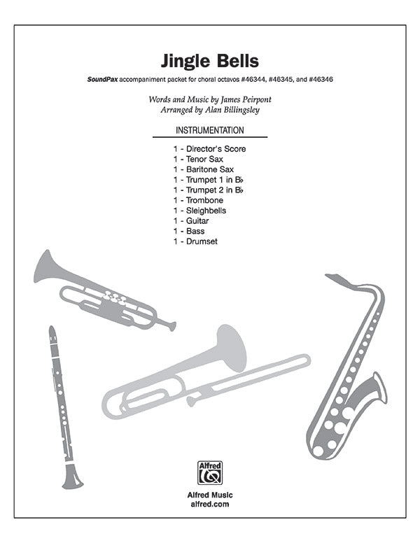 Jingle Bells: 2nd B-flat Trumpet Sheet Music Preview