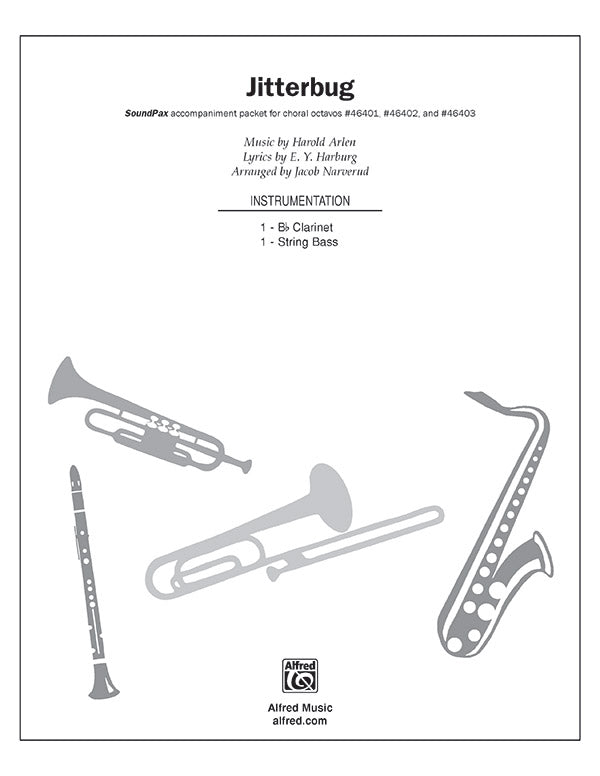 Jitterbug: 1st B-flat Clarinet Sheet Music Preview