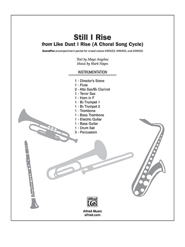 Still I Rise: Drums Sheet Music Preview