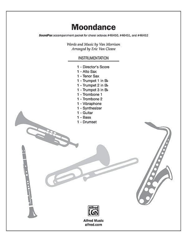 Moondance: 3rd B-flat Trumpet Sheet Music Preview