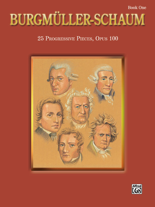 Burgmüller-Schaum, Book One: 25 Progressive Pieces, Opus 100 Sheet Music Preview