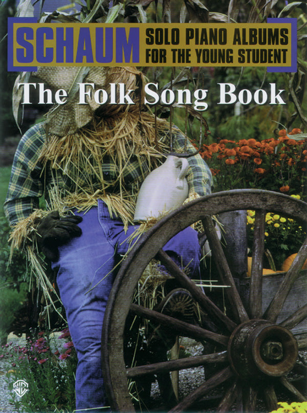 Schaum Solo Piano Album Series: The Folk Song Book Cover Image