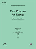 First Program for Strings Cover Image